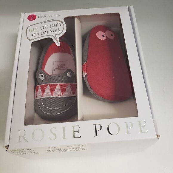 Rosie Pope I See You crib shoes 0-3 month - Picture 2 of 8